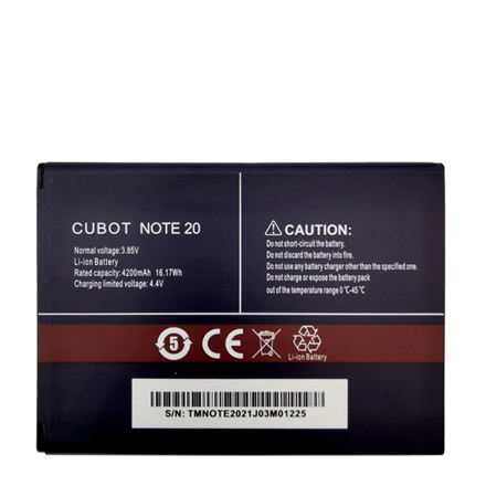 Baterie pro CUBOT Note 20, 4200mAh 