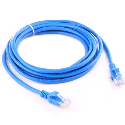Cat5e síťový kabel, délka: 3m, modrý