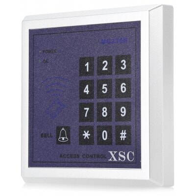 XSC MG236B Bezpečnostní systém s alarmem pro zadávání kódů, stříbrný